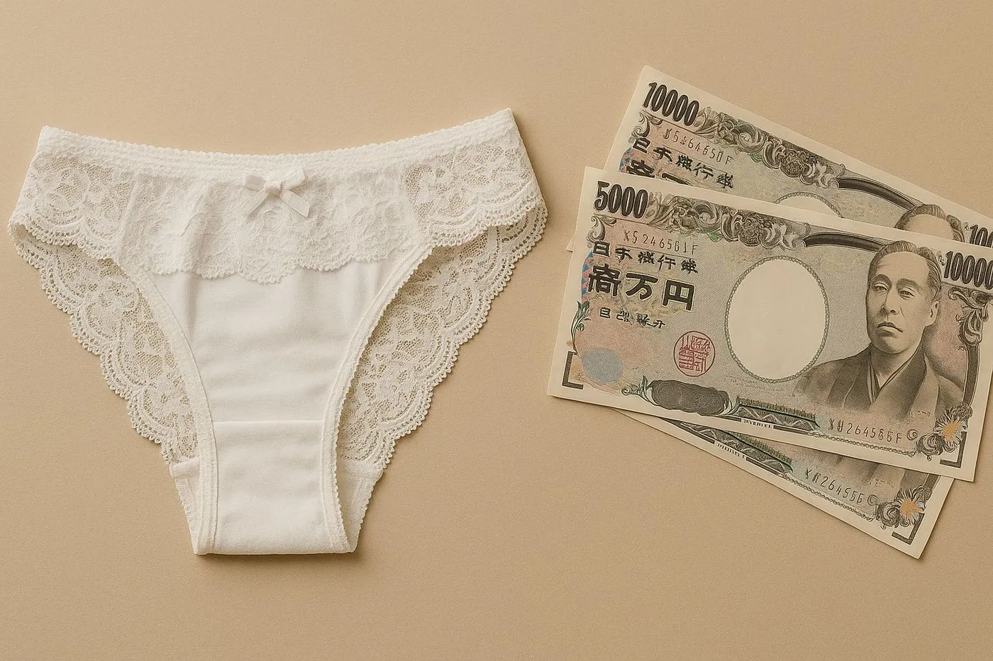 Automat für getragene Unterwäsche in Japan