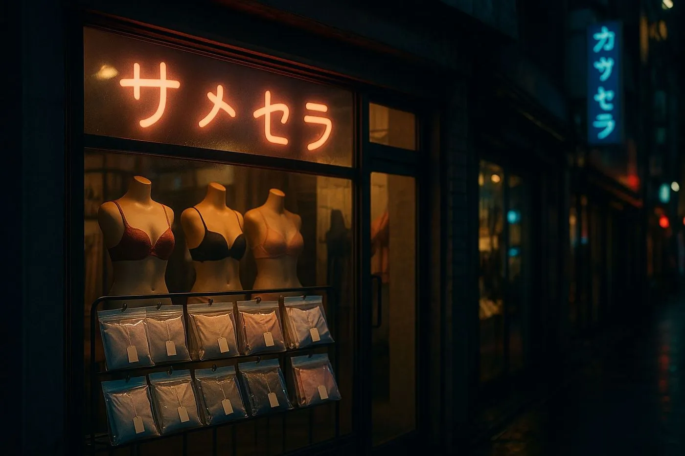 Illustration des Burusera-Phänomens in Japan