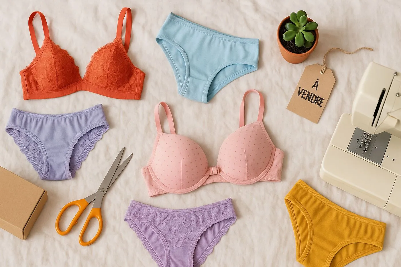 Gebrauchte Unterwaesche zur Wiederverwendung